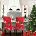 Fuloon Chair Covers Christmas | 4PCS