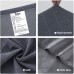 Fuloon Waterproof Jacquard Stretch Box Cushion Dining Chair Cover | 6 PCS | Dark Gray