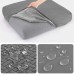 Fuloon seat sofa cushion cover T-shaped polar fleece waterproof coating | 3PCS | Dark Gray