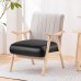 Fuloon Seat Covers Stretch Sofa Seat Cover Furniture Protector Couch Cushion Covers | 1 PCS | Black