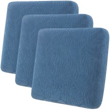 Fuloon sofa cushion cover jacquard | 3PCS | Blue