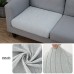 Fuloon sofa cushion cover jacquard | 3PCS | Gray