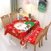 Fuloon Floral Printed Stretch Dining Chair Seat Cover | 4 PCS | Christmas Gloves