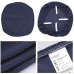 Fuloon Knitted jacquard chair seat cover | 6PCS | Blue