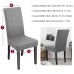 Fuloon Waterproof Universal elastic chair cover | 6PCS | Gray