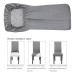 Fuloon Waterproof Universal elastic chair cover | 6PCS | Gray