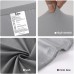 Fuloon Waterproof Universal elastic chair cover | 6PCS | Gray