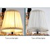 Fuloon Set of 6pcs Wall Lamp Candle Chandelier Lamp Shade | White Chiffon