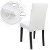 Fuloon Universal elastic chair cover | 4PCS | White