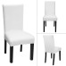 Fuloon Universal elastic chair cover | 4PCS | White