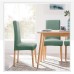 Fuloon Jacquard Stretch Box Cushion Dining Chair Cover | 6 PCS | Matcha Green