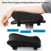 Fuloon Gel chair armrest mat black (2pcs)